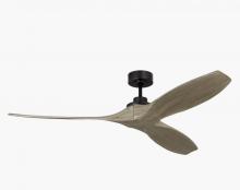  3CLNSM60AGP - Collins 60" Smart Indoor/Outdoor Aged Pewter Ceiling Fan with Remote Control and Reversible Moto