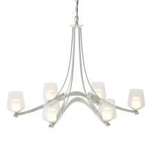  104116-SKT-82-ZU0291 - Oval Ribbon 6 Arm Chandelier