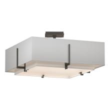  126510-SKT-20-SF1605-SJ2012 - Exos Square Double Shade Semi-Flush