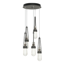  131120-SKT-STND-20-YG0434 - Link 5-Light Blown Glass Pendant