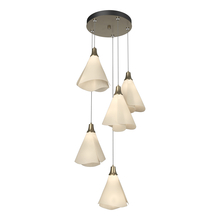  131122-SKT-STND-84-SH1987 - Mobius 5-Light Pendant