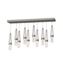  131200-SKT-STND-07-YG0434 - Link 10-Light Blown Glass Pendant