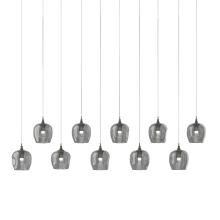  131203-SKT-LONG-20-YL0709 - Ume 10-Light Pendant