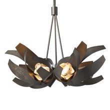  136502-SKT-MULT-07-BR-YE0352 - Corona Brass Accent Pendant