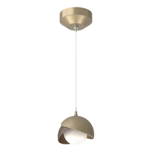  161183-SKT-STND-84-05-GG0711 - Brooklyn Double Shade Low Voltage Mini Pendant