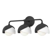  201375-SKT-10-02-GG0711 - Brooklyn 3-Light Double Shade Bath Sconce