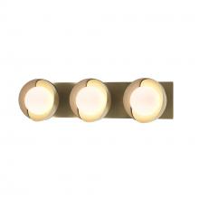  201378-SKT-86-84-GG0711 - Brooklyn 3-Light Straight Double Shade Bath Sconce