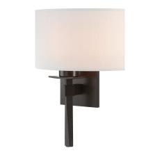  204826-SKT-14-SF1092 - Beacon Hall Half Drum Shade Sconce