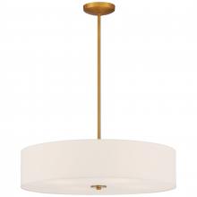  64066LEDDLP-ABB/WH - LED Pendant or Semi-Flush