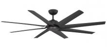  FR-W2301-70-MB - Roboto XL Downrod ceiling fan