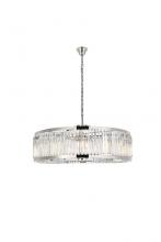  1203G43PN/RC - Chelsea 10 Light Polished Nickel Chandelier Clear Royal Cut Crystal