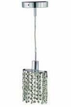  1281D-R-E-CL/SA - Mini 1 light Chrome Pendant