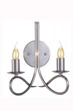  1452W9PN - Lyndon 2 Light Polished Nickel Wall Sconce