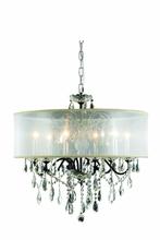  2016D24DB+SH/SA - St. Francis 6 light Dark Bronze Chandelier