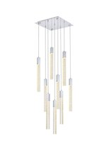  2066D20C - Weston 9 Lights Pendant in Chrome