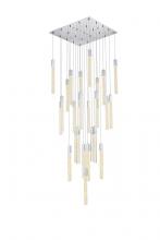  2066G36C - Weston 25 Lights Pendant in Chrome