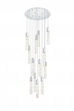  2089G30C - Aurora 30 inch Chandelier in Chrome