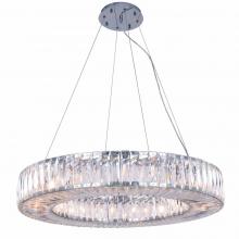  2116D32C/RC - Cuvette 20 Light Chrome Chandelier Clear Royal Cut Crystal