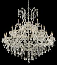  2801G52C/RC - Maria Theresa 41 Light Chrome Chandelier Clear Royal Cut Crystal