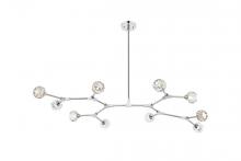  3508D56C - Zayne 10 Light Pendant in Chrome