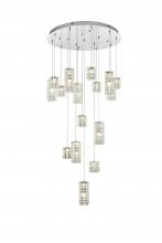  3680D32C - Aston 32 inch LED Pendant in Chrome