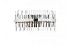  6200W24C - Serephina 24 Inch Crystal Bath Sconce in Chrome