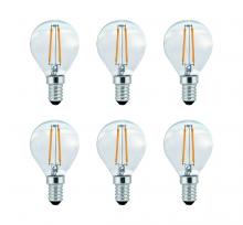  G14LED102V1-6PK - Non-dimmable 4W LED G14 light bulb 2700K pack of 6