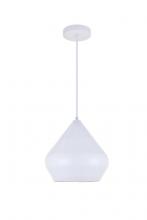  LD2401WH - Axiom 1 Light White Pendant