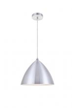  LD2410BN - Kenneth 1 Light Burnished Nickel Pendant