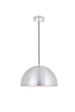  LD4024D14BN - Forte 1 light brushed nickel Pendant