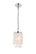  LD5050D6C - Selene 1 Light Chrome Pendant