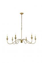  LD5056D42BR - Rohan 42 Inch Chandelier in Brass