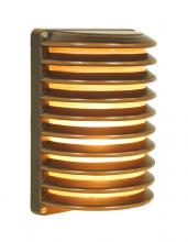  LDOD2401 - Outdoor Wall Lantern D:7.3 H:10 60w Oil Bronze Finish Frosted Glass Lens