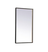  MRE61836BK - Pier 18x36 Inch LED Mirror with Adjustable Color Temperature 3000k/4200k/6400k in Black