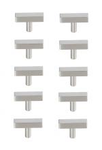  PL402-1-NK-10PK - Dior Brushed Nickel T Bar Pull Multipack (Set of 10)