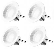  R41230RF1-4PK - 4 Inch Retrofit, 3000k, 100 Degree, Cri90, Es, Ul, 12w, 65w Equivalent, 50000hrs, Lm750, Dimmable