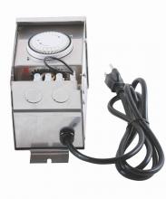  TF75WST - Low Voltage Landscape Transformer 75w, Stainless Steel, input: 120voutput: 0v-12v-13v-14v-15v