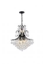  V8002D22BK/RC - Toureg 22 Inch Black Chandelier