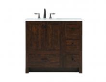  VF2836EX - 36 Inch Single Bathroom Vanity in Expresso