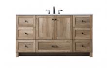  VF2860NT - 60 Inch Single Bathroom Vanity in Natural Oak