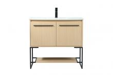  VF42536MMP - 36 Inch Single Bathroom Vanity in Maple