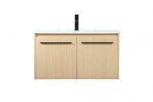  VF44536MMP - 36 Inch Single Bathroom Vanity in Maple