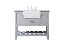  VF60142GR - 42 Inch Single Bathroom Vanity in Grey