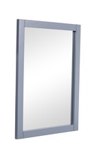  VM12522GR - Park Avenue 22 In. Contemporary  Mirror In Grey