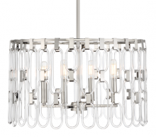  P5384-613 - Charming - 4 Light Semi-Flush & Pendant