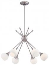  P1806-084 - Pontil - 6 Light Chandelier