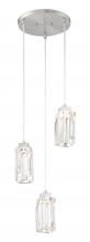  P1873-084-L - Putnam Place - 3 Light LED Pan Pendant