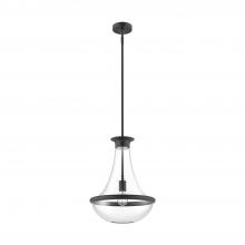  PD464014MB - Marcel 10-in Matte Black 1 Light Pendant