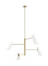  AEC1024BBSMWT - Tresa Four Light Chandelier