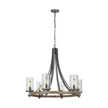  F3134/6DWK/SGM - Angelo Medium Chandelier